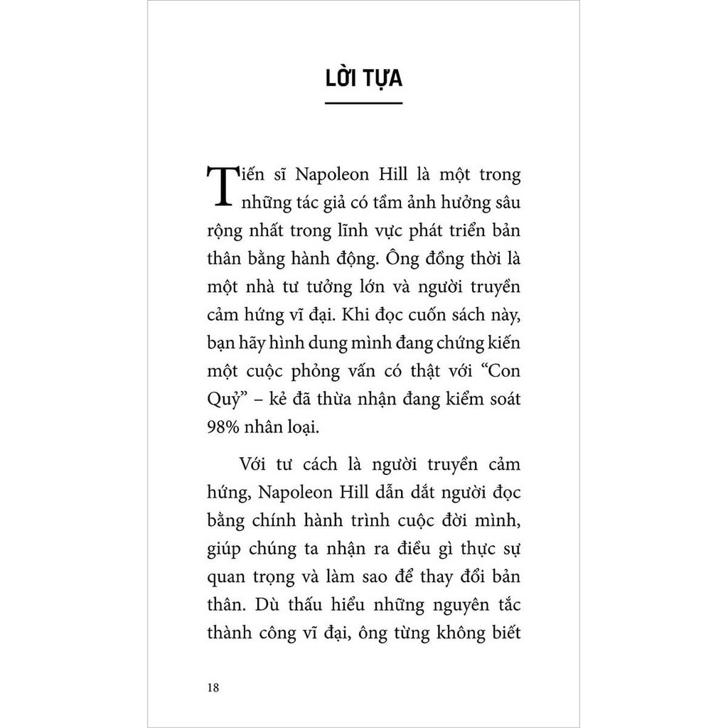 Chiến Thắng Con Quỷ Trong Bạn (Sách tinh gọn)