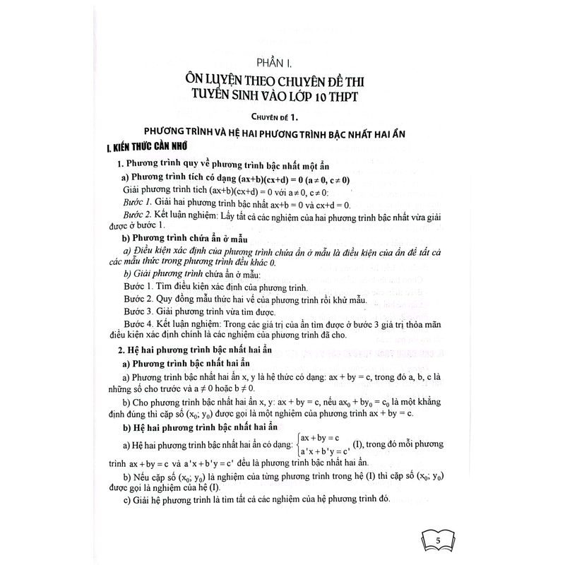 Chiến Thắng Kì Thi Vào Lớp 10-Môn Toán