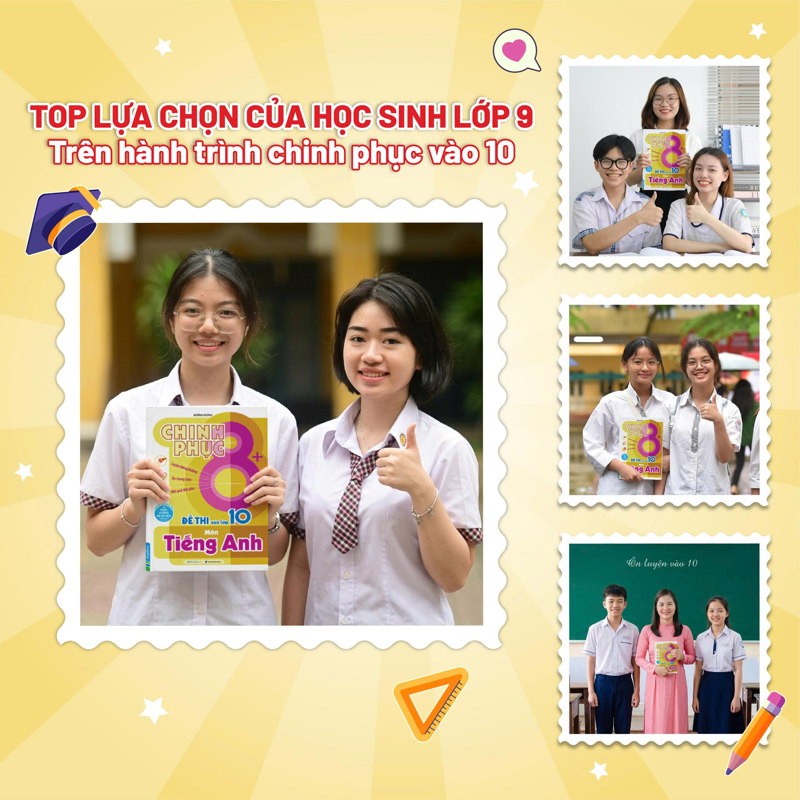 Chinh Phục 8+ Đề Thi Vào Lớp 10 Môn Tiếng Anh