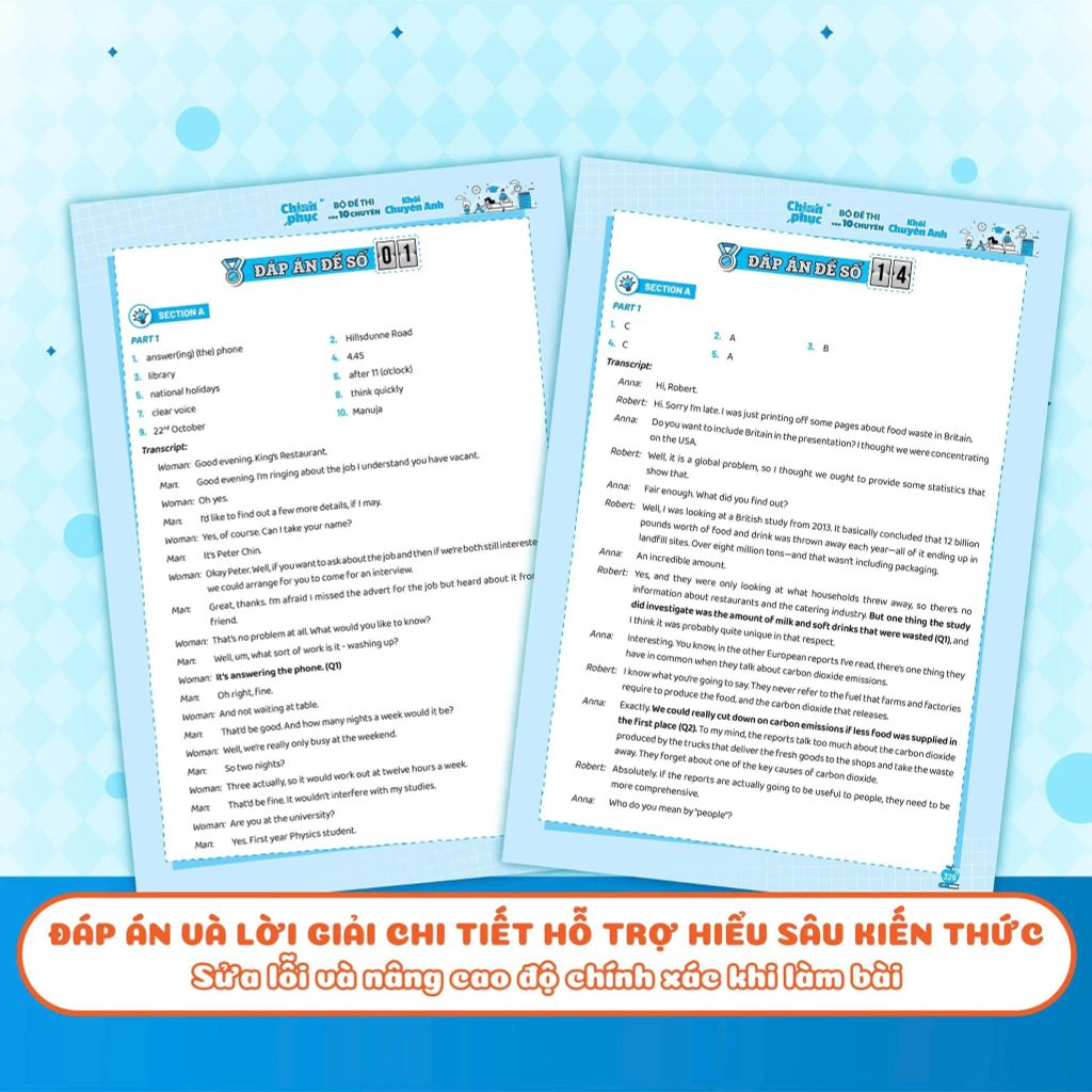 Chinh Phục Bộ Đề Thi Vào 10 Chuyên Khối Chuyên Anh