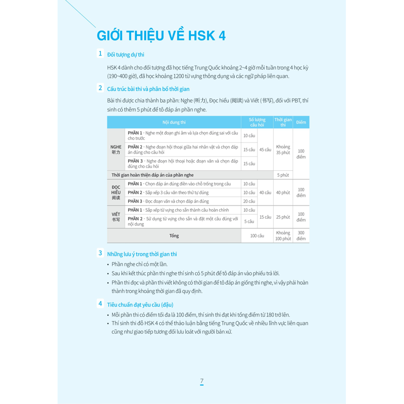 Chinh Phục Đề Thi HSK 4