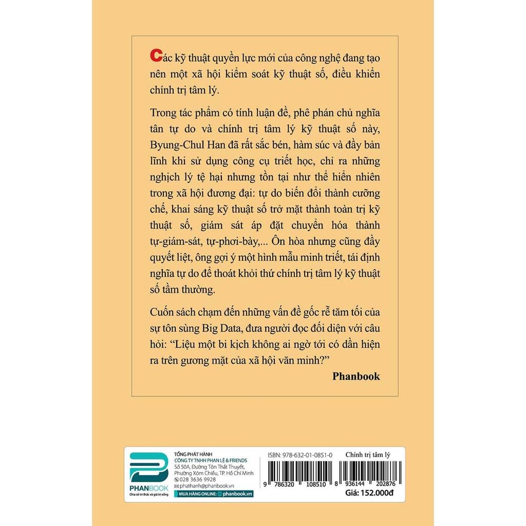 Chính Trị Tâm Lý - Chủ Nghĩa Tân Tự Do Và Các Kỹ Thuật Quyền Lực Mới
