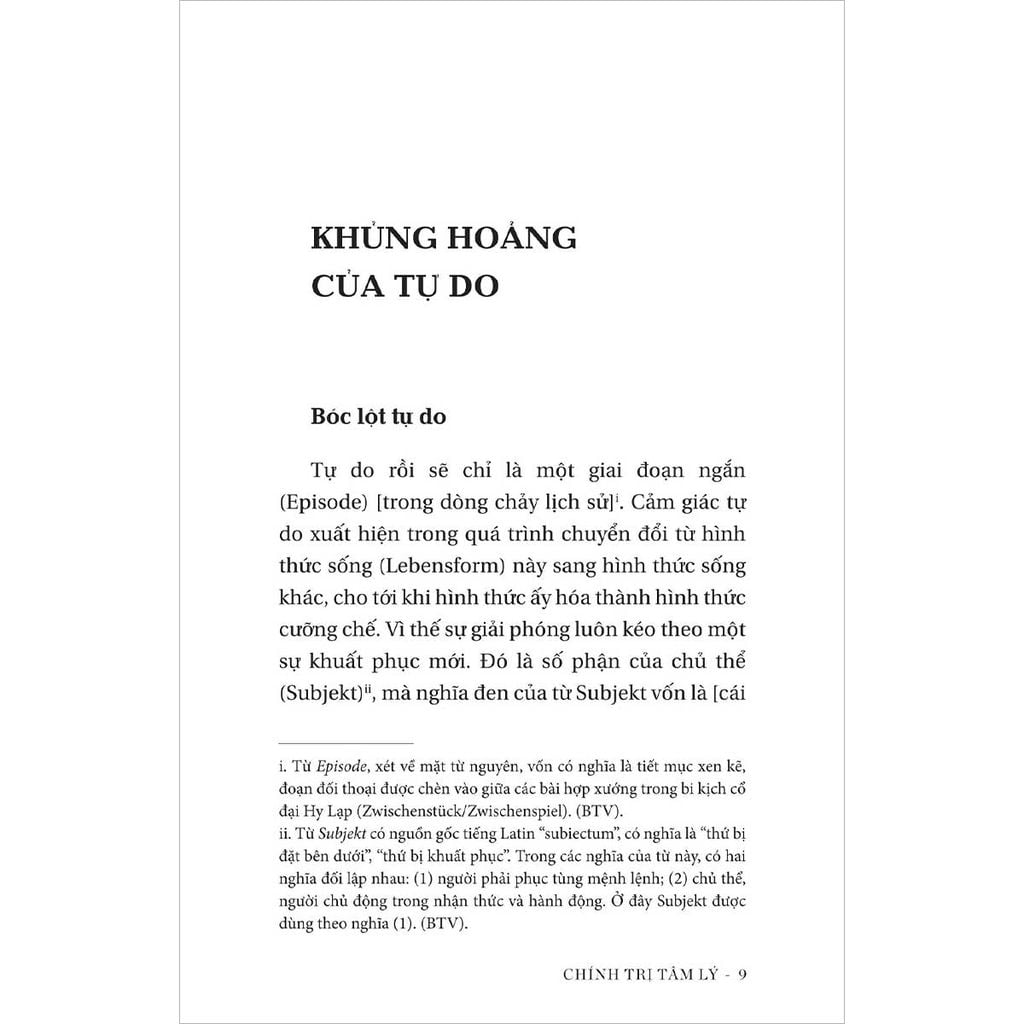 Chính Trị Tâm Lý - Chủ Nghĩa Tân Tự Do Và Các Kỹ Thuật Quyền Lực Mới
