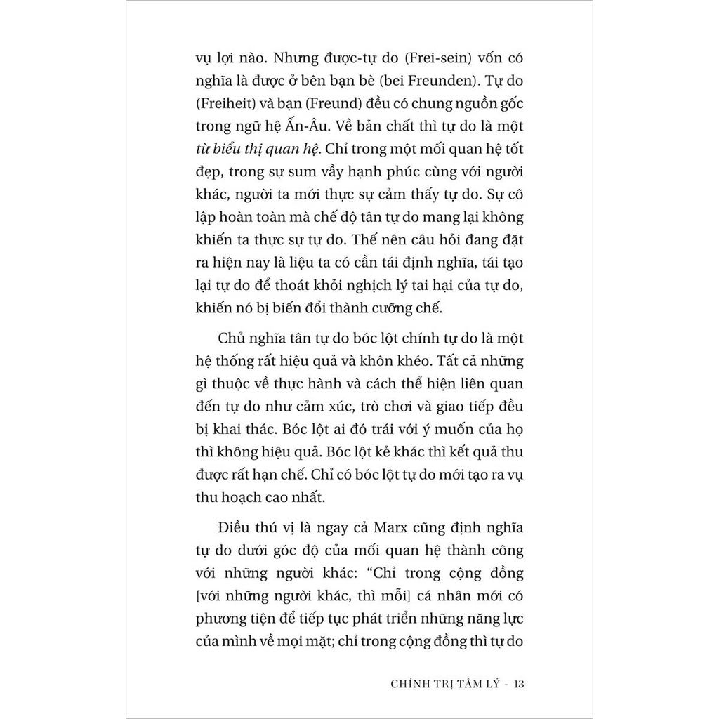 Chính Trị Tâm Lý - Chủ Nghĩa Tân Tự Do Và Các Kỹ Thuật Quyền Lực Mới