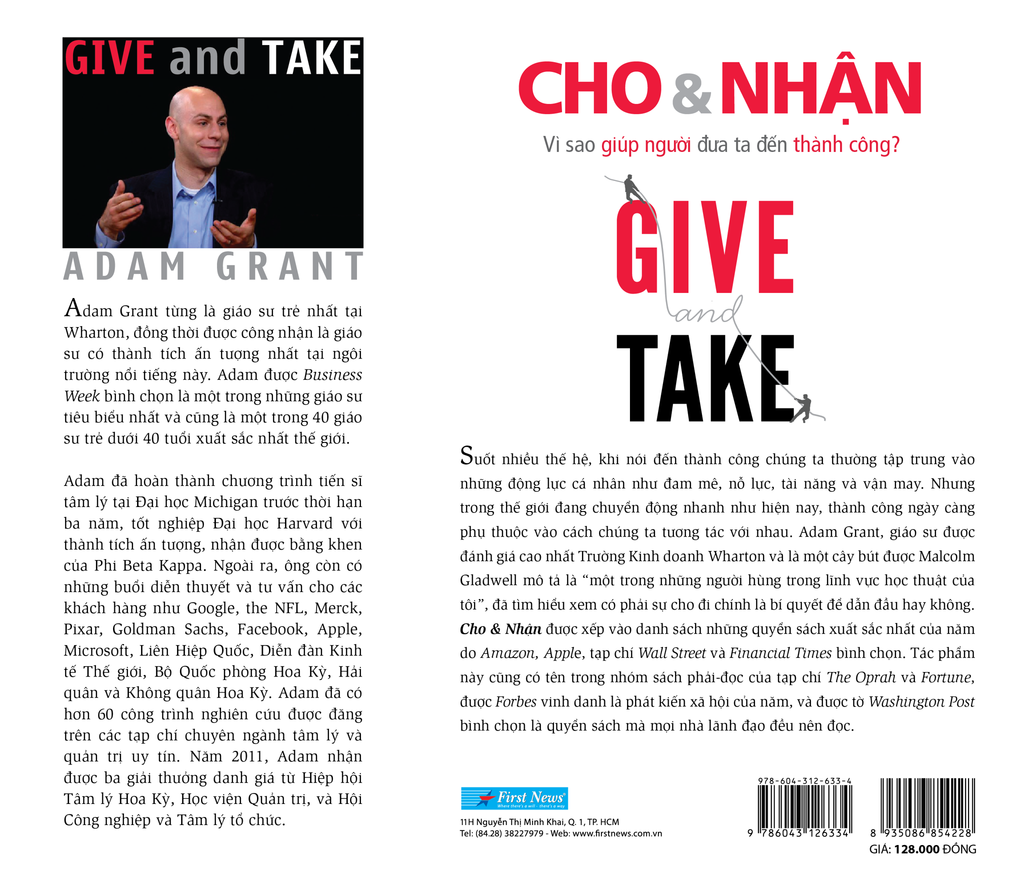 Cho Và Nhận - Vì Sao Giúp Người Đưa Ta Đến Thành Công?