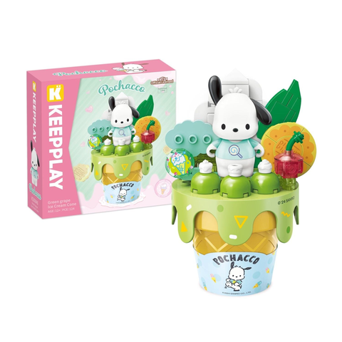 Đồ Chơi Lắp Ráp Keepplay Sanrio Cone- Pochocco K20846
