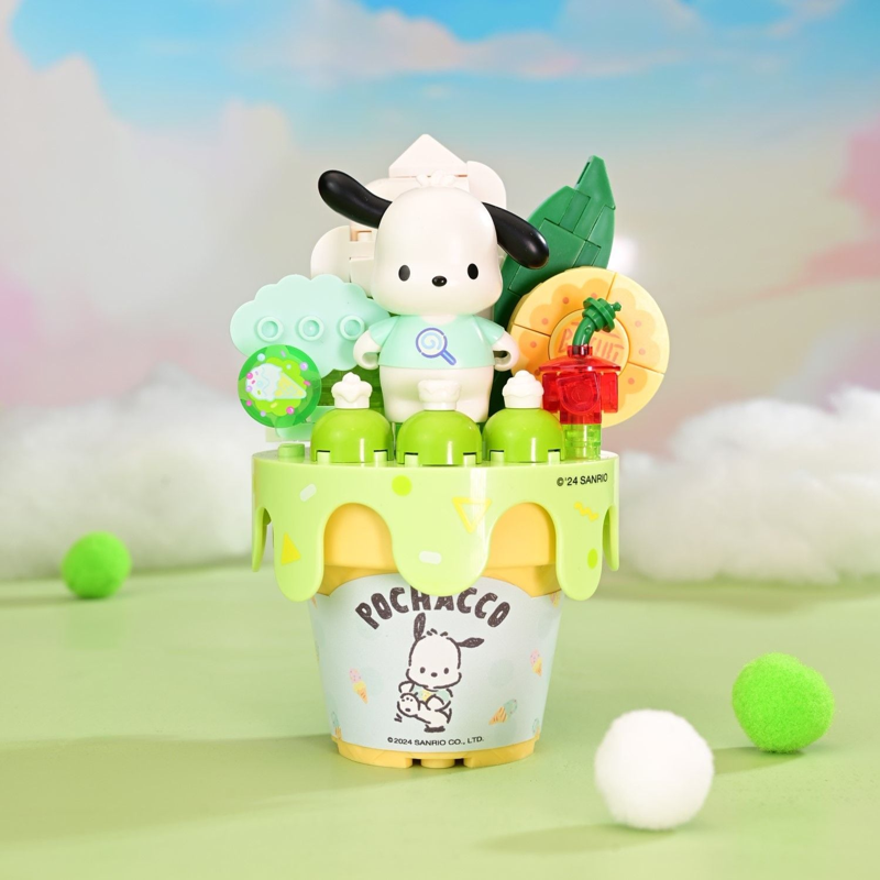 Đồ Chơi Lắp Ráp Keepplay Sanrio Cone- Pochocco K20846