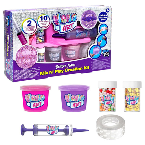 Nano Art Đồ Chơi Nano Art - Set Làm Bong Bóng Kim Tuyến 238143-6l