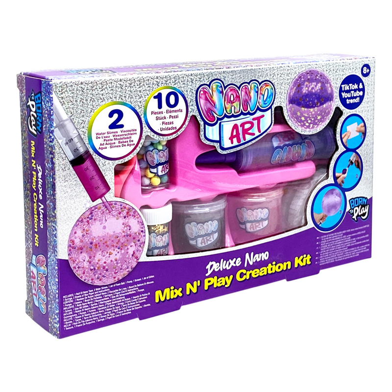 Nano Art Đồ Chơi Nano Art - Set Làm Bong Bóng Kim Tuyến 238143-6l