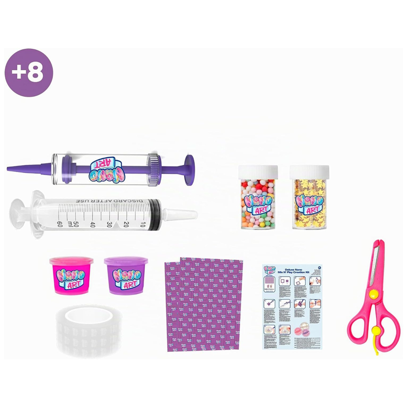 Nano Art Đồ Chơi Nano Art - Set Làm Bong Bóng Kim Tuyến 238143-6l