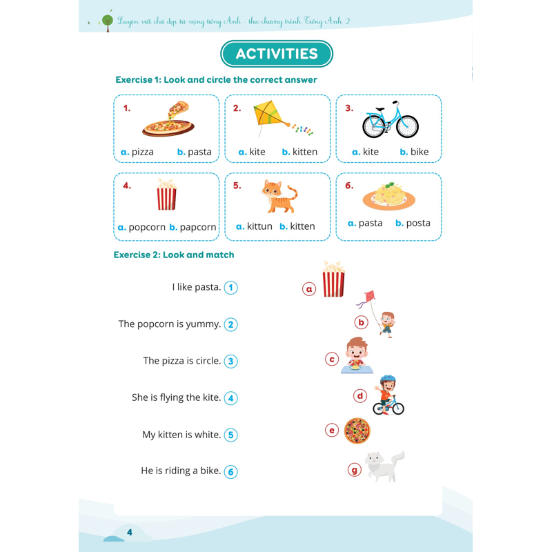 Luyện Viết Chữ Đẹp Từ Vựng Tiếng Anh - Theo Chương Trình Tiếng Anh 2