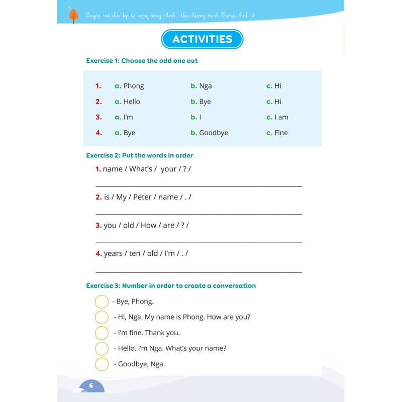 Luyện Viết Chữ Đẹp Từ Vựng Tiếng Anh - Theo Chương Trình Tiếng Anh 3