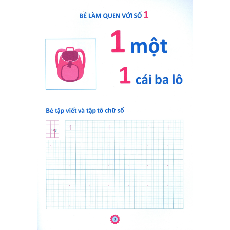 Chuẩn Bị Cho Bé Vào Lớp 1 - Làm Quen Toán Học