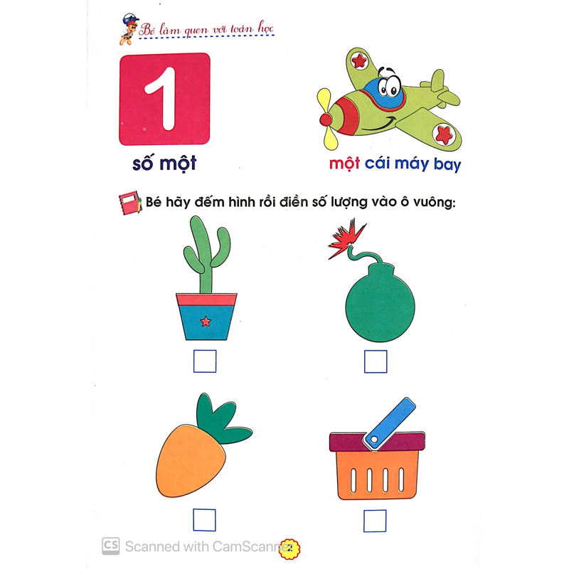 Chuẩn Bị Cho Bé Vào Lớp 1-Q3 Bé Làm Quen Toán Học (1 Sao)