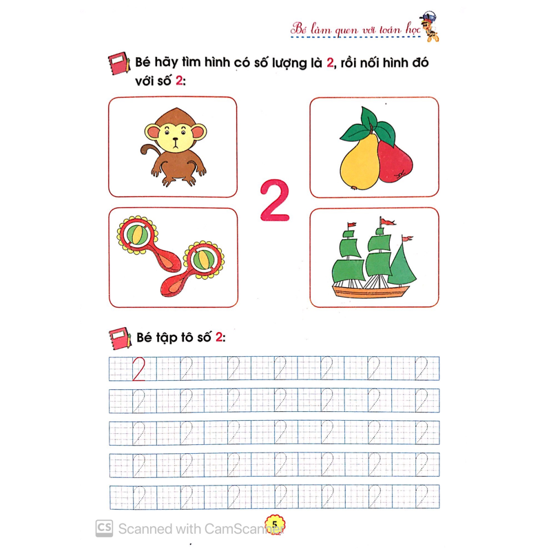 Chuẩn Bị Cho Bé Vào Lớp 1-Q3 Bé Làm Quen Toán Học (1 Sao)