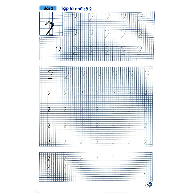 Chuẩn Bị Cho Bé Vào Lớp 1-Tập Tô Chữ-Chữ Số