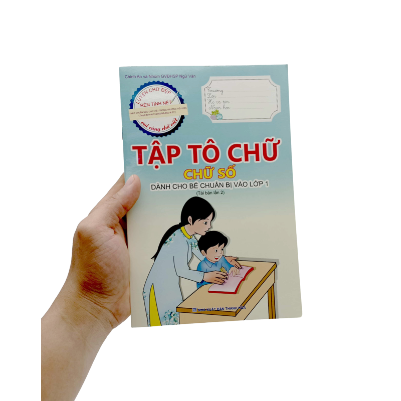 Chuẩn Bị Cho Bé Vào Lớp 1-Tập Tô Chữ-Chữ Số