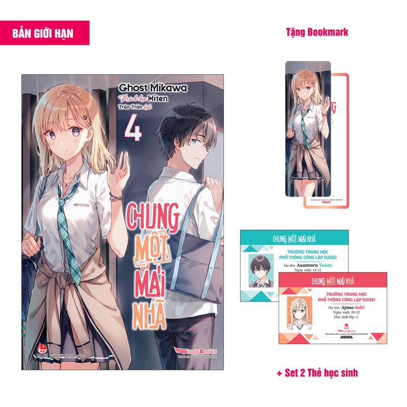 Chung Một Mái Nhà Tập 4 (Light Novel) (Bản Quà Tặng)