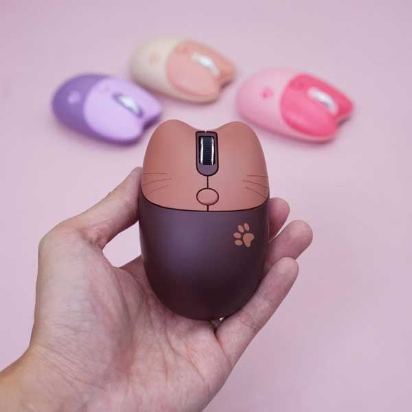 Mofii Phím Chuột Không Dây M30 Nâu Nhạt 60019044 (Thkg0084)