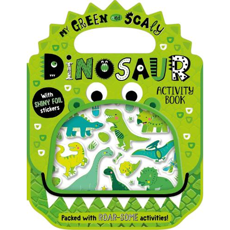 Shiny Stickers My Green and Scaly Dinosaur Activity Book