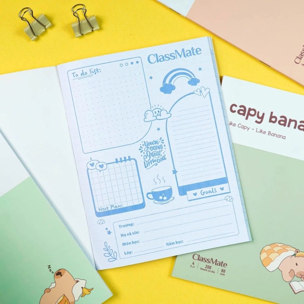 Tập Học Sinh 96tr Classmate DL80gsm 4oly NA5-09-026 (Giao mẫu ngẫu nhiên)