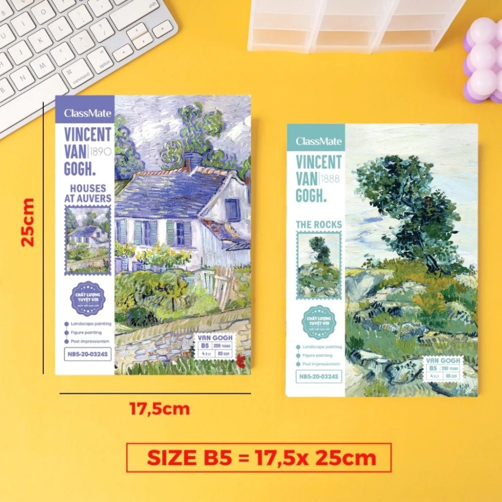 Tập Sinh Viên 200tr Classmate B5 DL80gsm 4oly NB5-20-0324S