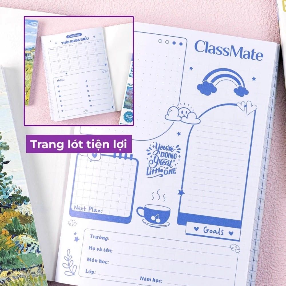 Tập Sinh Viên 200tr Classmate B5 DL80gsm 4oly NB5-20-0324S