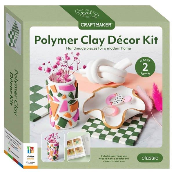 Craft Maker Polymer Clay Home Decor Kit