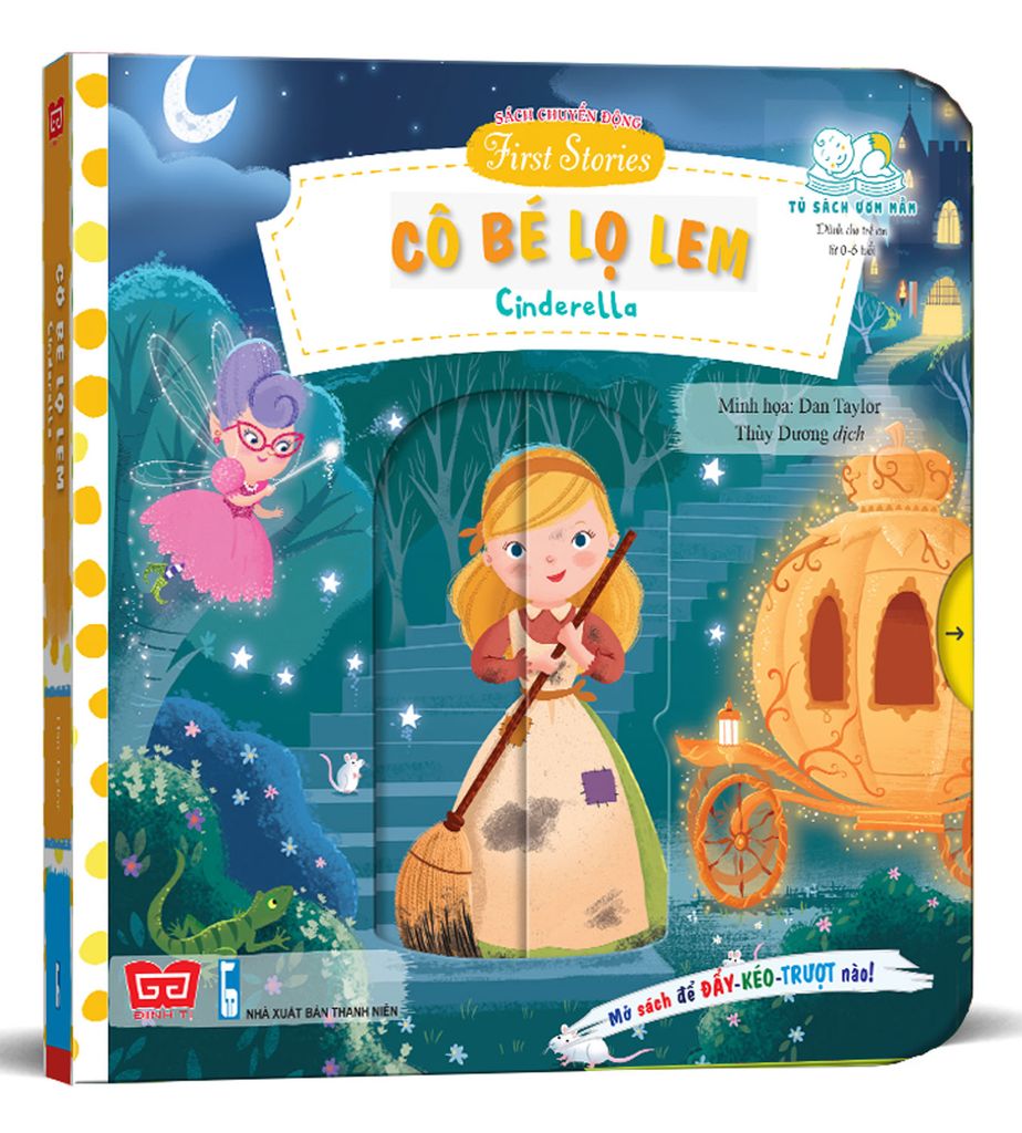 SÁCH CHUYỂN ĐỘNG-CÔ BÉ LỌ LEM