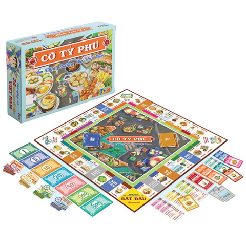 Cờ Tỉ Phú Ẩm Thực Đường Phố Việt Nam TB03