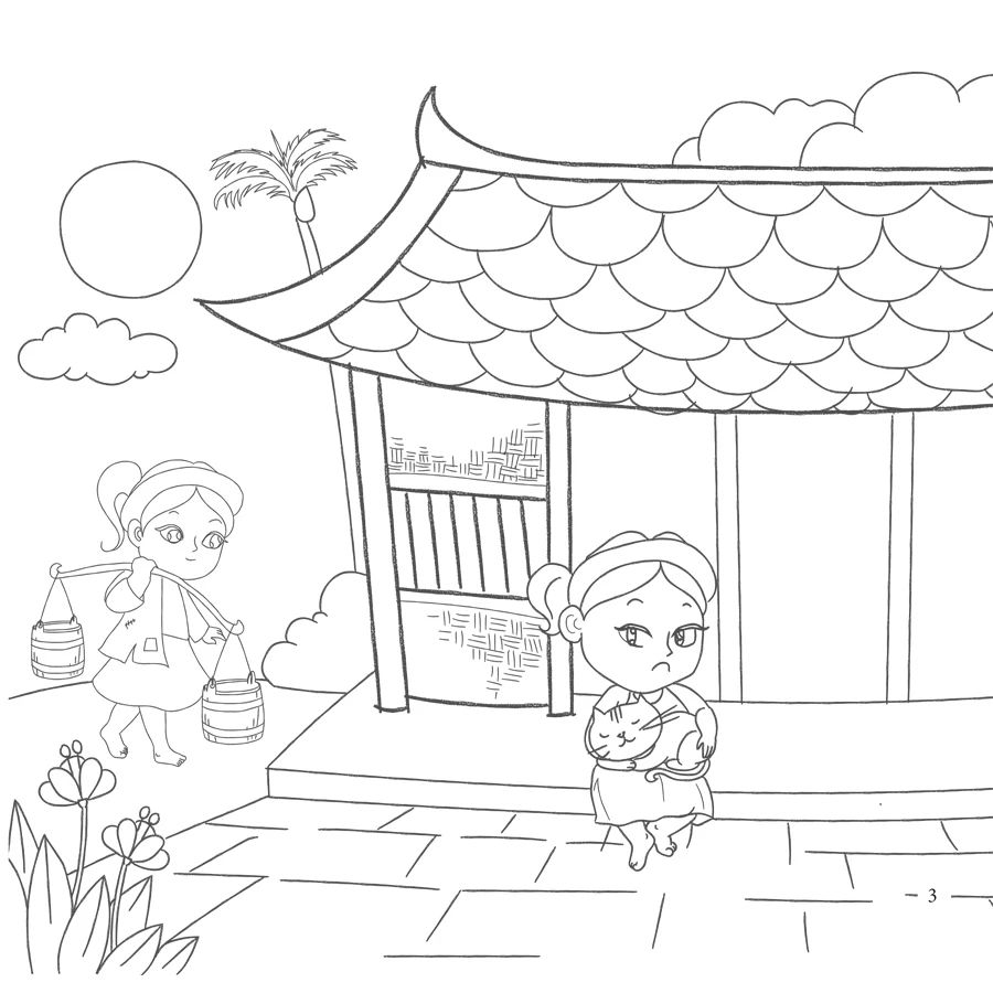 CỔ TÍCH MUÔN MÀU-TẤM CÁM