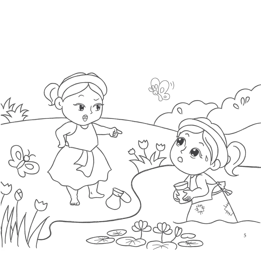 CỔ TÍCH MUÔN MÀU-TẤM CÁM