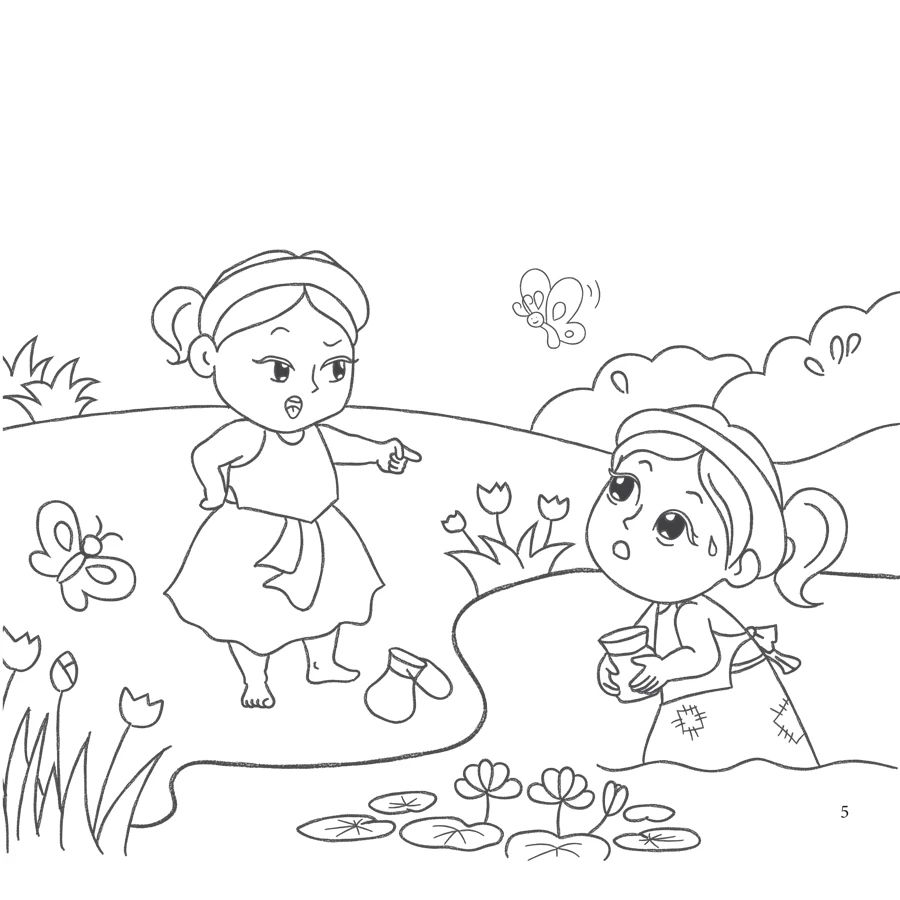 CỔ TÍCH MUÔN MÀU-TẤM CÁM