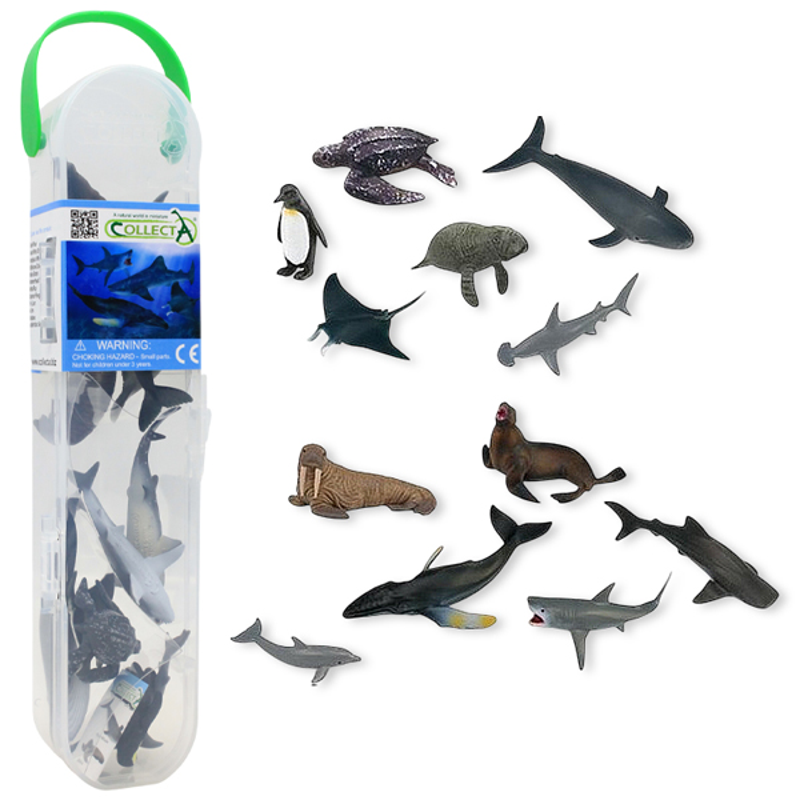 Collecta Bộ Sưu Tập Mô Hình 12 Sinh Vật Biển A1107