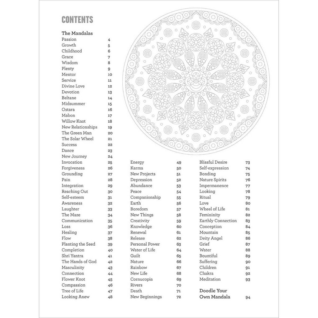 Color Yourself to Mindfulness: 100 Mandalas And Motifs To Color Your Way To Inner Calm