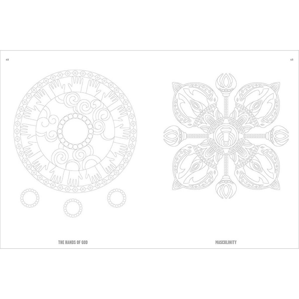 Color Yourself to Mindfulness: 100 Mandalas And Motifs To Color Your Way To Inner Calm