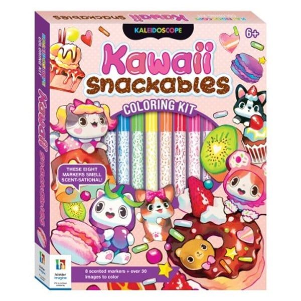 Kaleidoscope Coloring Kawaii