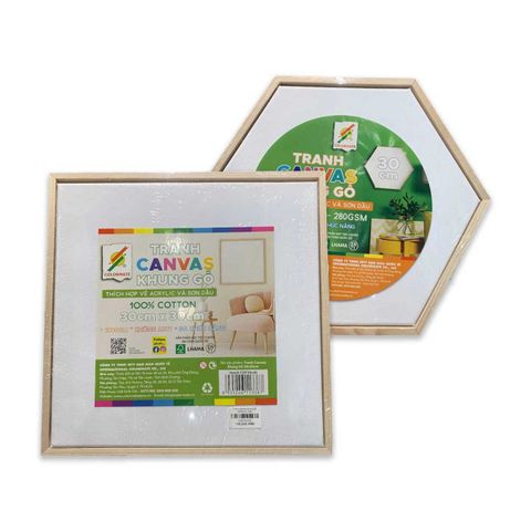 Colormate - Tranh Canvas Khung Gỗ 30cm