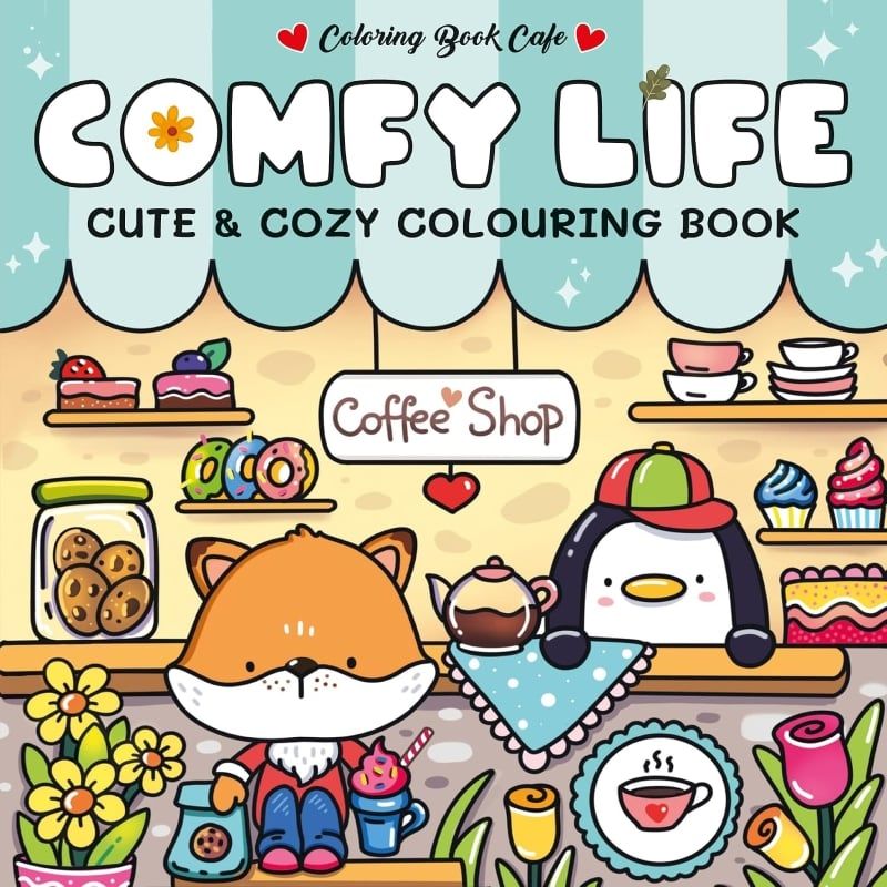 Colouring: Cozy Corners