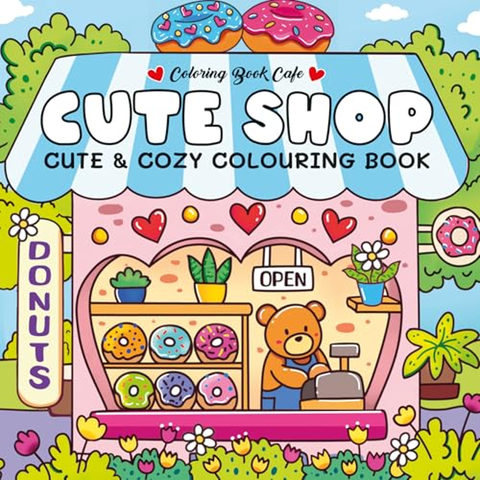 Colouring: Cute Shop