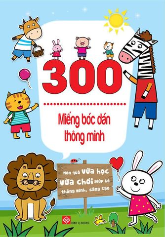 Combo 300 Miếng Bóc Dán Thông Minh (Bộ 6 cuốn)