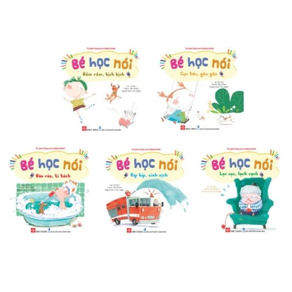 Combo Bé Học Nói 2 (Bộ 5 cuốn)