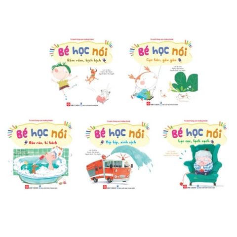 Combo Bé Học Nói 2 (Bộ 5 cuốn)