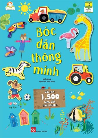 Combo Bóc Dán Thông Minh: Với Hơn 1500 Hình Dán Ngộ Nghĩnh (Tái bản năm 2022)