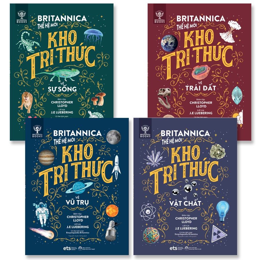 Combo Britannica Thế Hệ Mới - Kho Tri Thức Thế Giới Vận Hành (Bộ 3 cuốn)