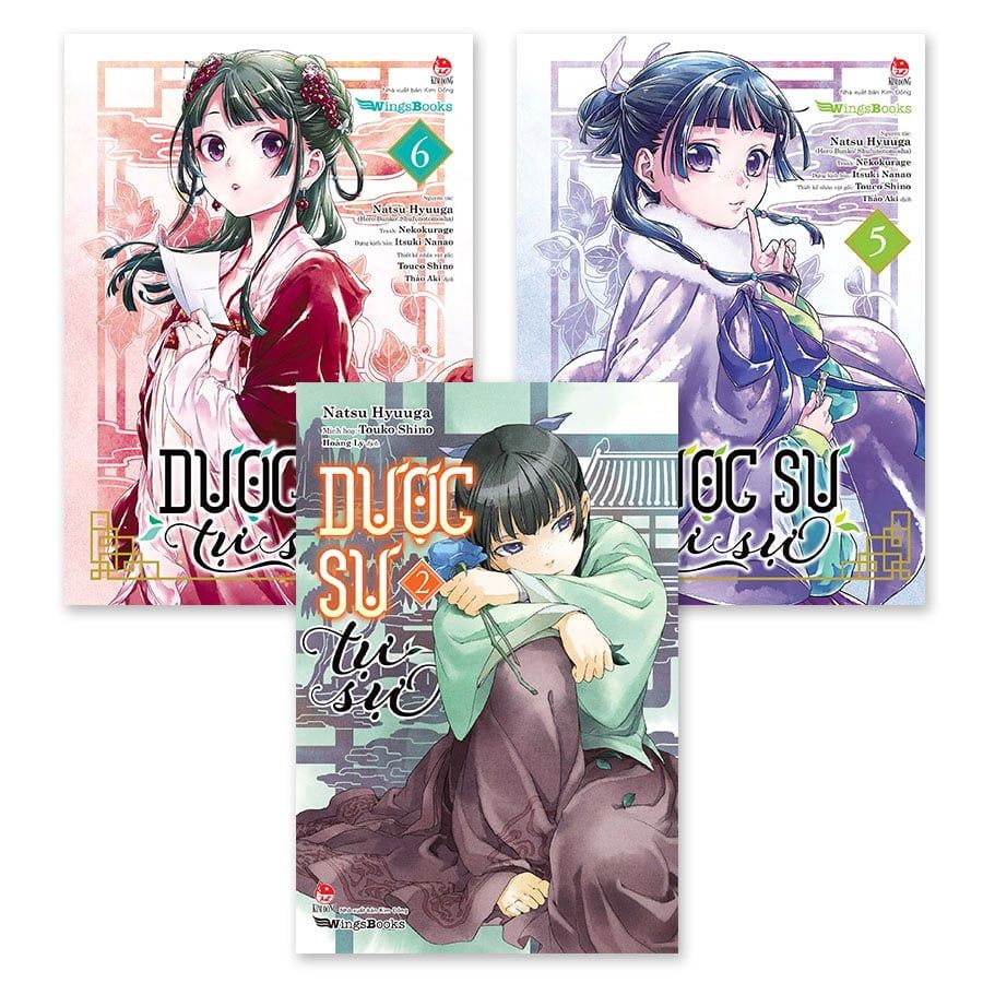 Combo Dược Sư Tự Sự: Manga 5-6 + Light-novel 2