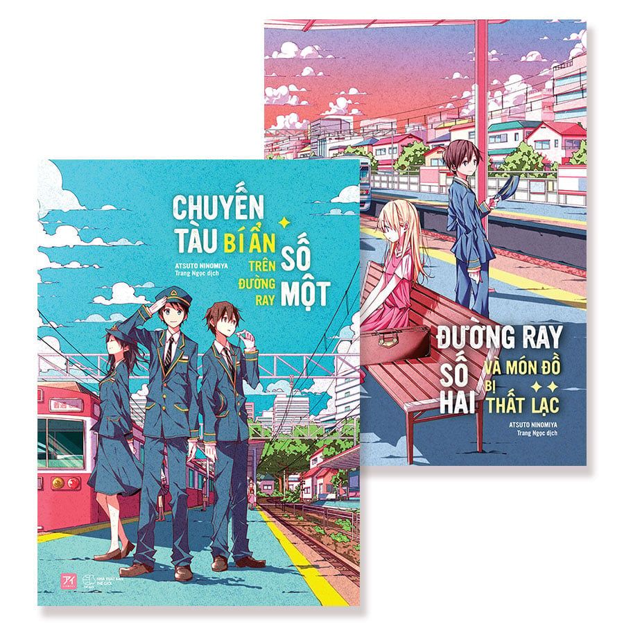 Combo Chuyến Tàu Bí Ẩn Trên Đường Ray Số Một & Đường Ray Số Hai Và Món Đồ Bị Thất Lạc (Bộ 2 cuốn)