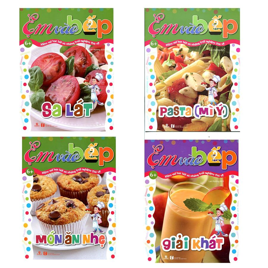 Combo Em Vào Bếp (Bộ 4 cuốn)