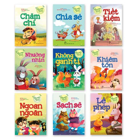 Combo Gieo Mầm Tính Cách Cho Bé Yêu (Bộ 9 cuốn)