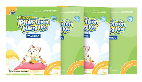 Combo Happy Family - Cùng Con Phát Triển Năng Lực Toán Học Lớp 2 (Bộ 4 cuốn)